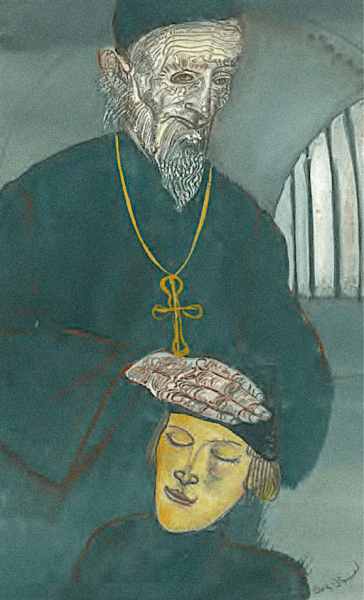 Illustrations by Boris Grigoriev (1886-1939), 1916-1932. Sotheby’s. Russian Art. Vol. II. New York, April 17, 2007